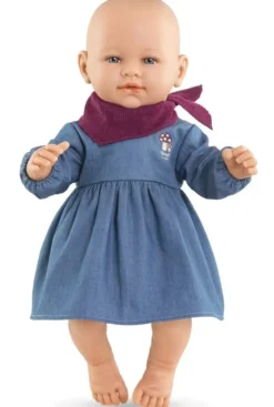 BB42 ROBE EN JEAN ML + FOULARD PETIT EXPLORATEUR COROLLE VETEMENTS