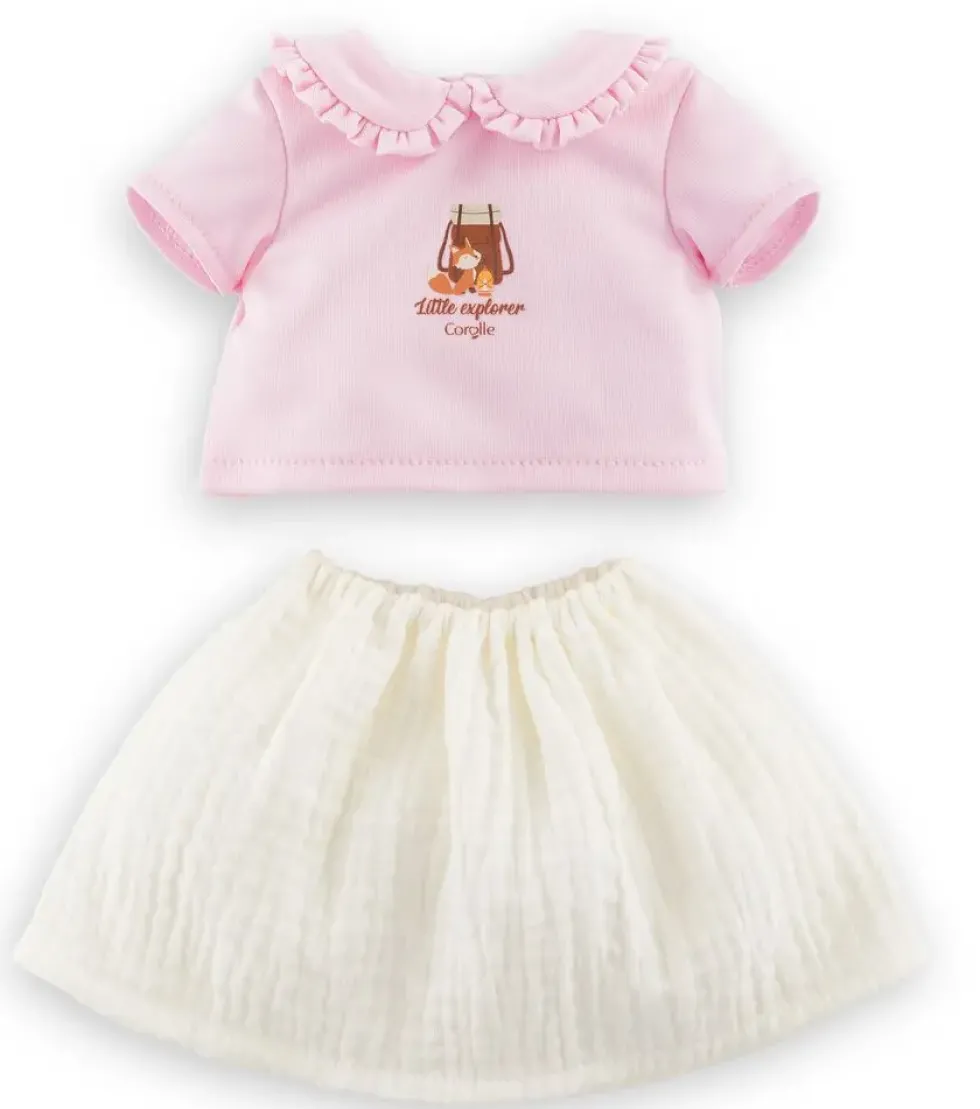 BB30 T-SHIRT & JUPEPETIT EXPLORATEUR - COROLLE VETEMENTS