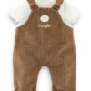 BB36 T-SHIRT & SALOPETTE OURS PETIT EXPLORATEUR - COROLLE VETEMENTS