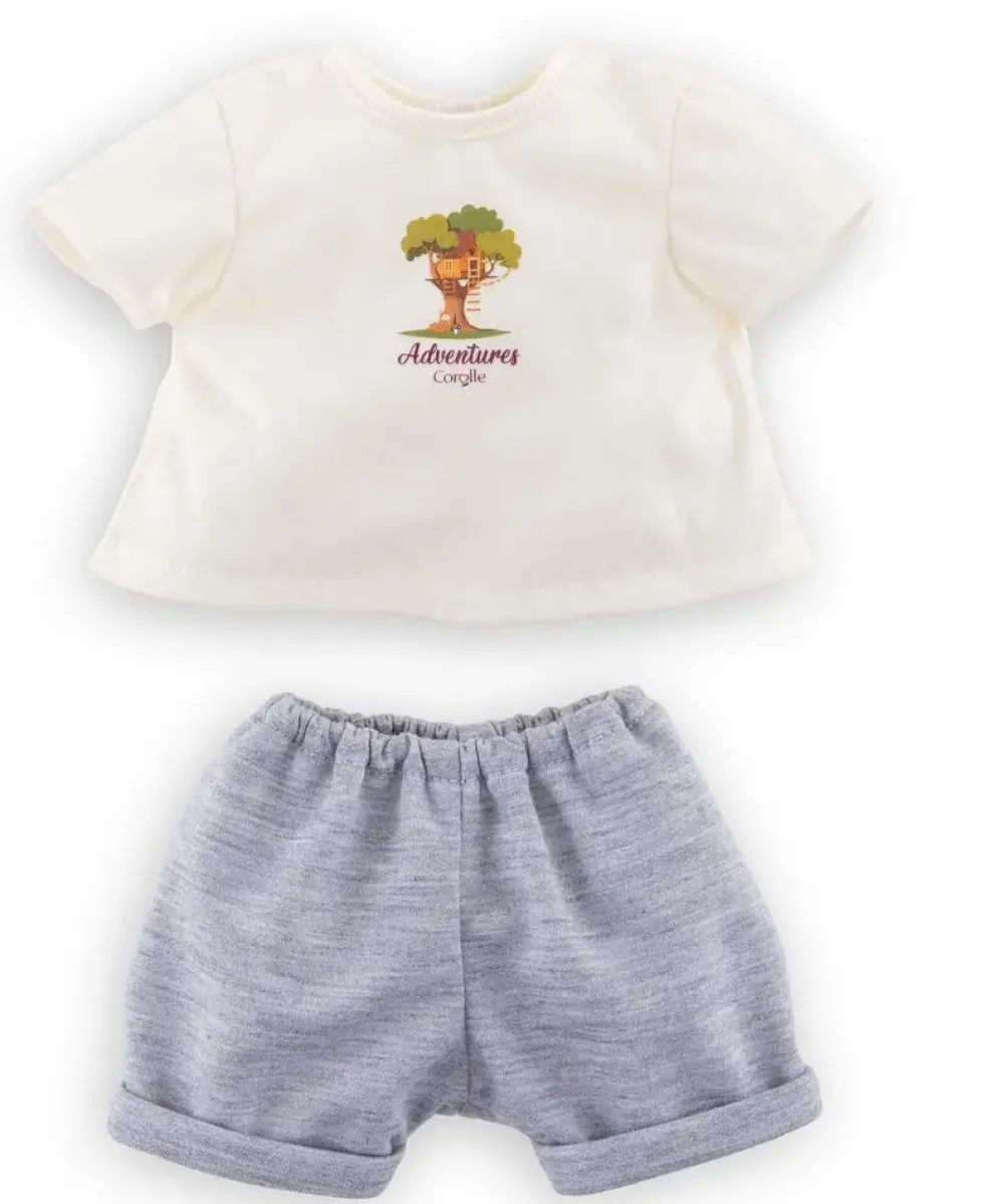 BB36 T-SHIRT & SHORT PETIT EXPLORATEUR - COROLLE VETEMENTS