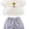BB30 T-SHIRT & SHORTPETIT EXPLORATEUR - COROLLE VETEMENTS