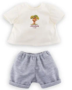 BB30 T-SHIRT & SHORTPETIT EXPLORATEUR - COROLLE VETEMENTS