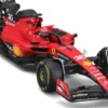 1/18 BBURAGO - FERRARI 2023 FORMULE 1 AVEC CASQUE LECLERC
