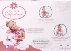 BEBE INTERACTIF ET SON OURSON