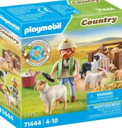 BERGER AVEC MOUTONS - 71444