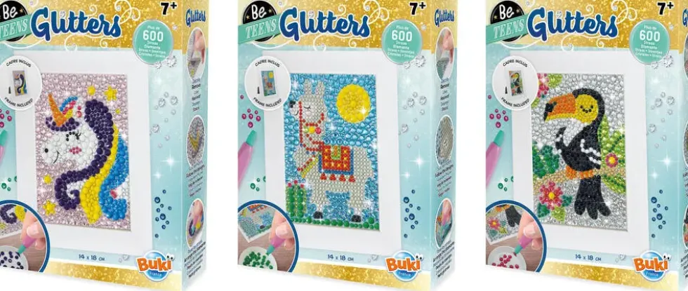BE TEENS GLITTERS - ANIMAUX