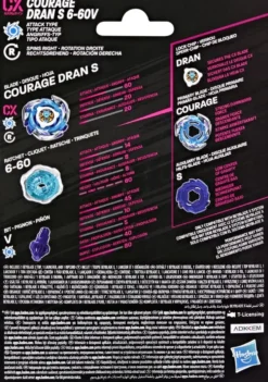 BEYBLADE X - STARTER PACK 2.0 COURAGE DRAN S 6-60V