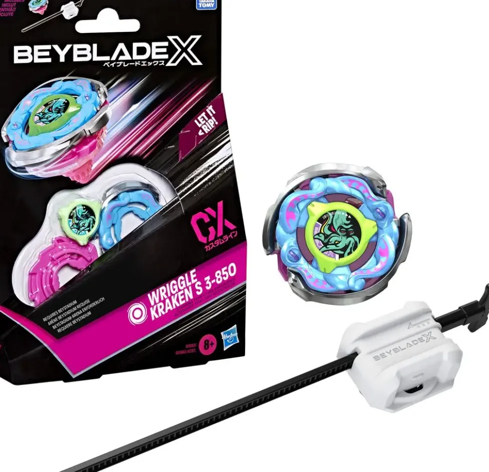 BEYBLADE X STARTER PACK WRIGGLE KRAKEN S 3-85O CX