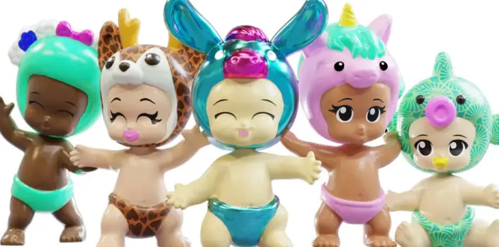 BIBI CHIBIS - PACK DE 5 FIGURINES