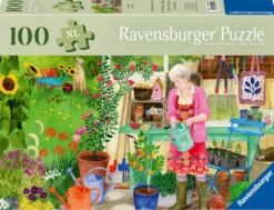 BIEN ETRE ET PUZZLE 100 PIECESJARDINAGE