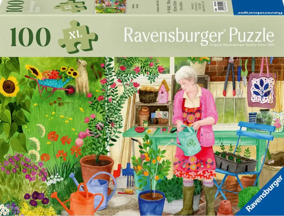 BIEN ETRE ET PUZZLE 100 PIECESJARDINAGE