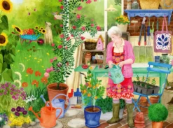 BIEN ETRE ET PUZZLE 100 PIECESJARDINAGE