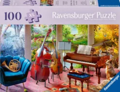 BIEN ETRE ET PUZZLE 100 PIECESLES 4 SAISONS EN MUSIQUE