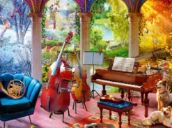 BIEN ETRE ET PUZZLE 100 PIECESLES 4 SAISONS EN MUSIQUE