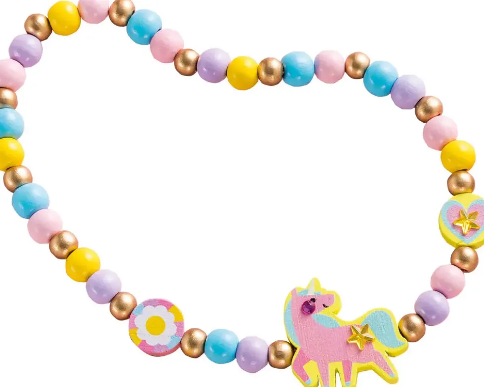 4 BIJOUX BOIS RAINBOW LAND