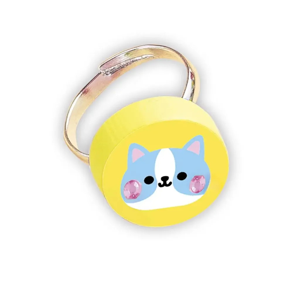 4 BIJOUX EN BOIS A CREER - PETITS CHATS