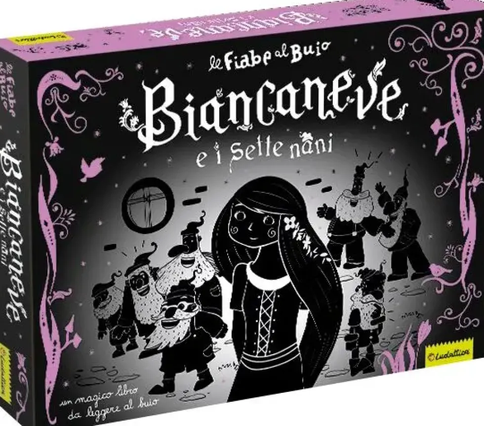 BLANCHE NEIGE ET LES SEPT NAINS - LIVRE A LIRE DANS LE NOIR