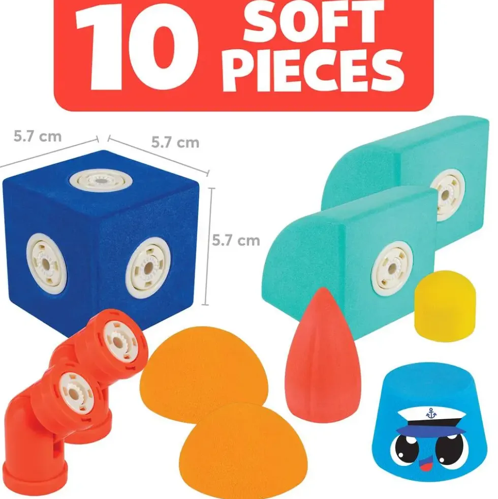 BLOCKAROO BOAT BATEAU BOITE DE 10 PIECES