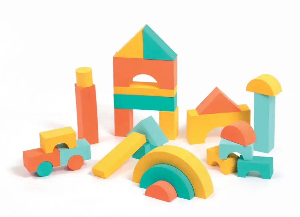 BLOCS CONSTRUCTION MOUSSE