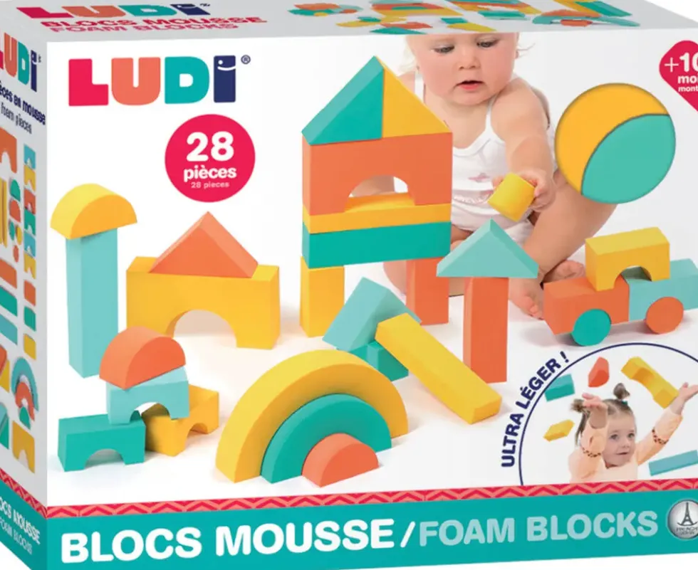BLOCS CONSTRUCTION MOUSSE