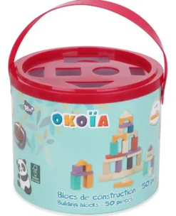BLOCS DE CONSTRUCTION - 50 PIECES
