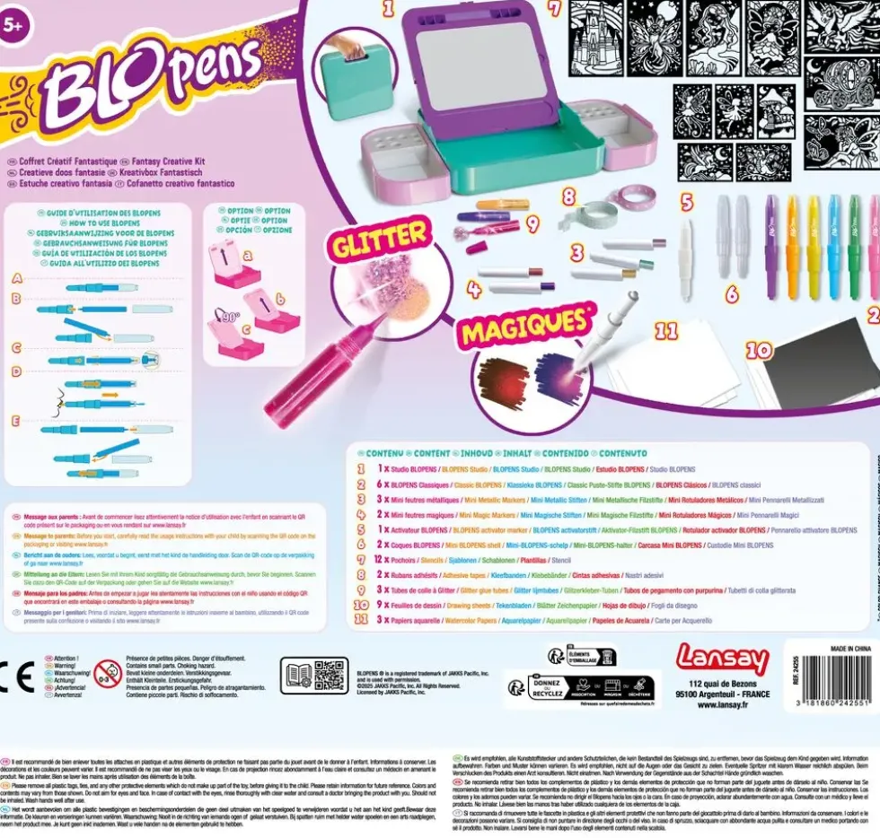 BLOPENS - COFFRET CREATIF FANTASTIQUE