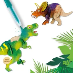 BLOW AIRBRUSH PENS - DINOSAURES