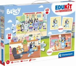 BLUEY - EDUKIT 4 EN 1