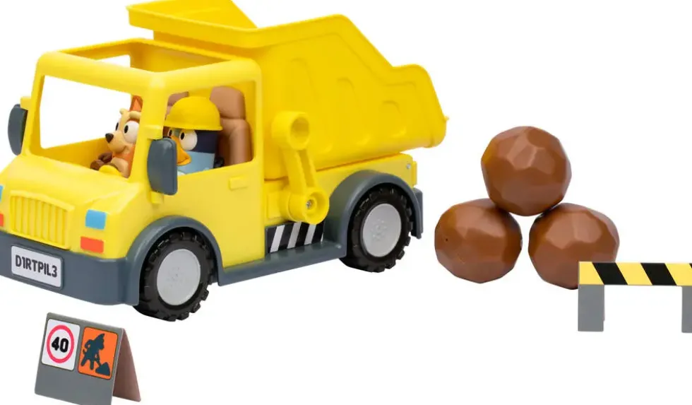 BLUEY -LE CAMION BENNE DE BLUEY