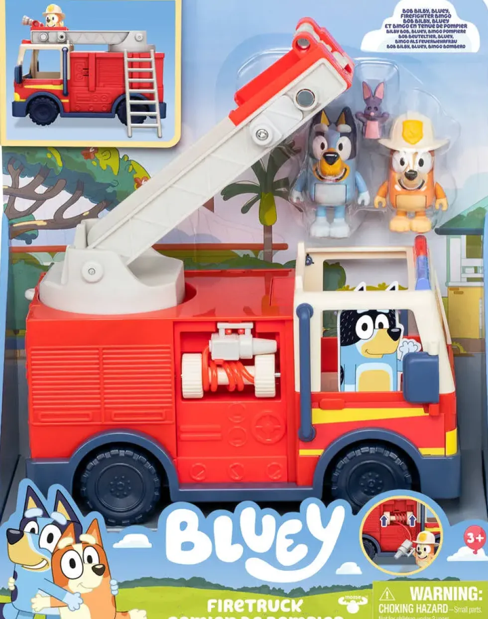 BLUEY - LE CAMION DE POMPIER DE BLUEY