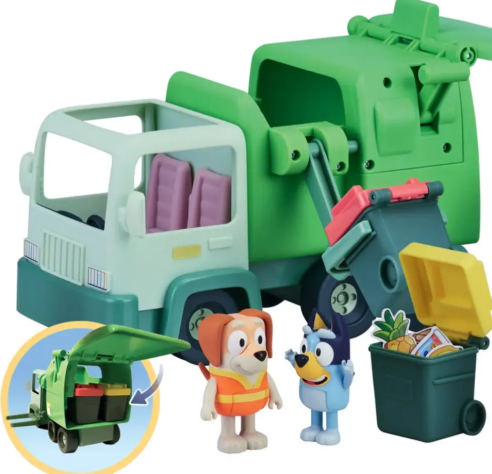 BLUEY -LE CAMION POUBELLE