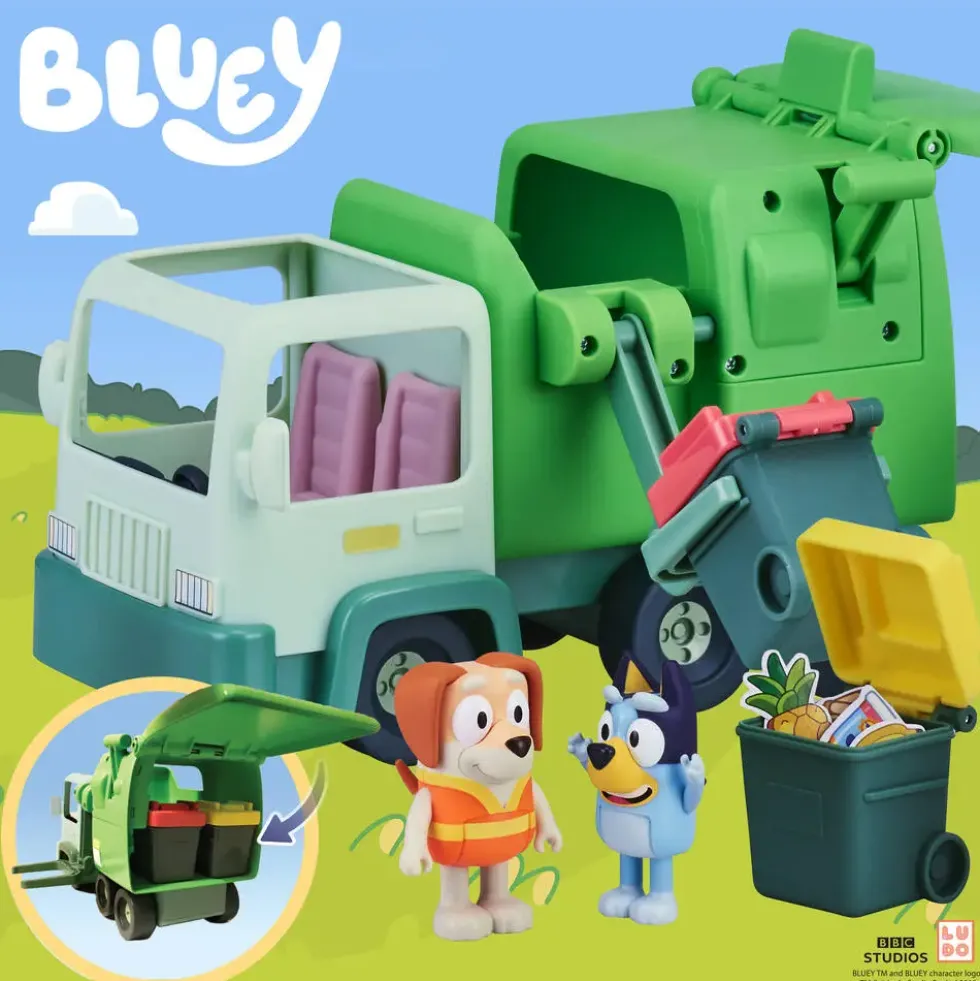 BLUEY -LE CAMION POUBELLE