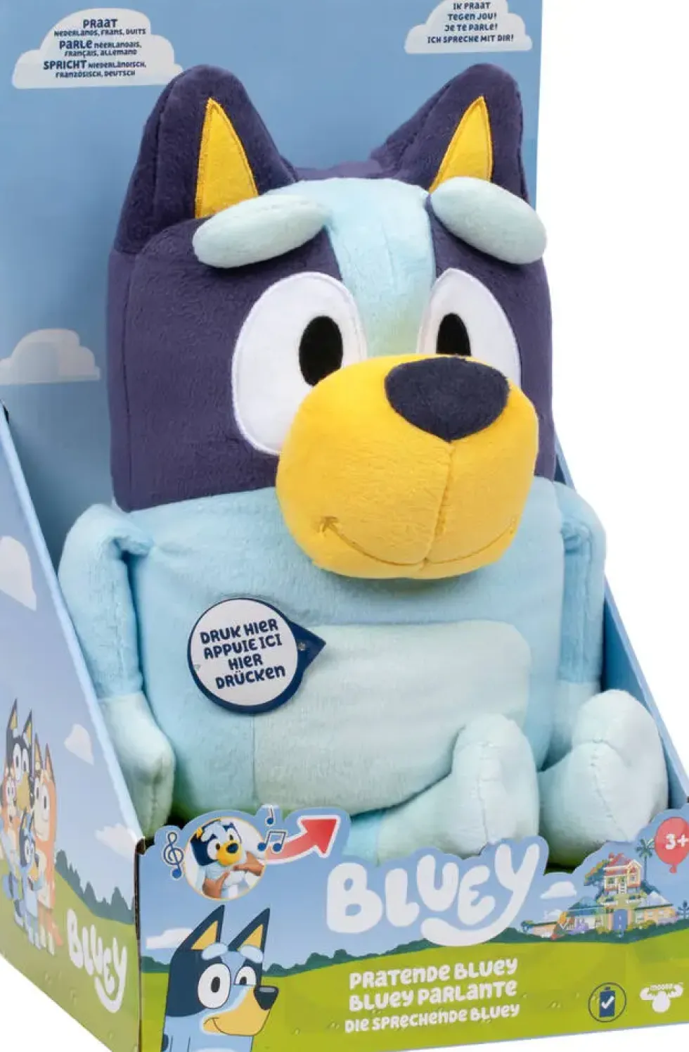BLUEY - PELUCHE PARLANTE33 CM