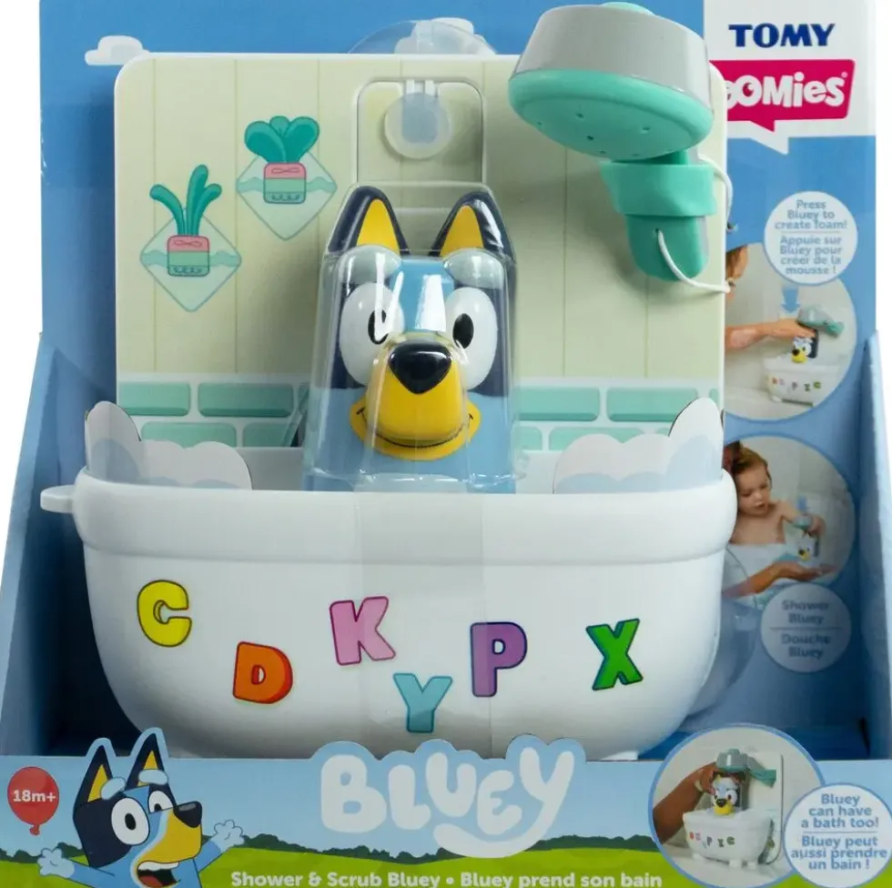BLUEY PREND SON BAIN