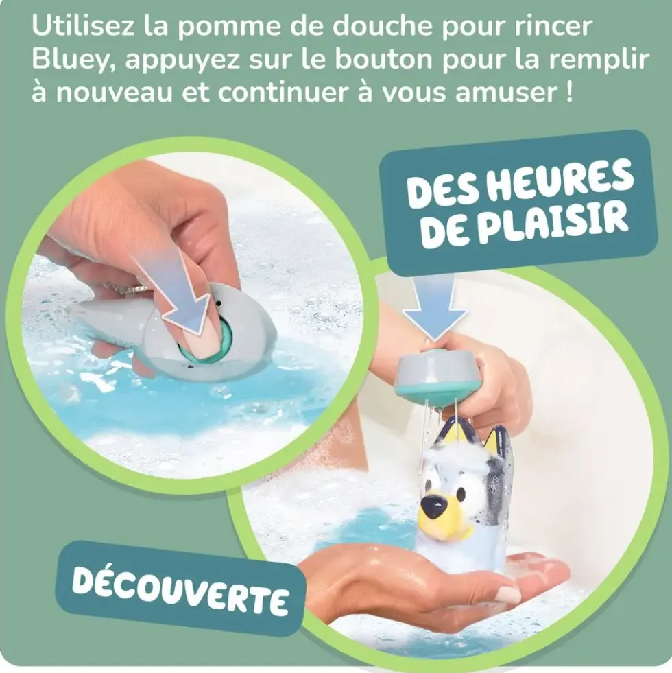 BLUEY PREND SON BAIN