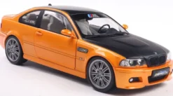 1/18 BMW E46 M3 COUPE SOLIDO WORKS ORANGE 2000