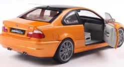 1/18 BMW E46 M3 COUPE SOLIDO WORKS ORANGE 2000