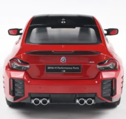 1/18 BMW M2 (G87) PERFORMANCE PARTS TORONTO RED METALLISED 2024