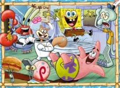 BOB L'EPONGE - PUZZLE 200 PIECES XXLNOUVELLES AVENTURES A BIKINI BOTTOM
