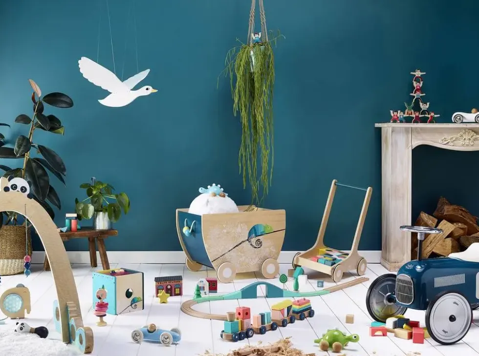 BOITE A FORMES D'EVEIL EN BOIS - SOUS LA CANOPEE