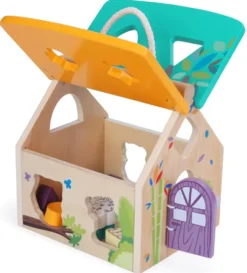 BOITE A FORMES EN BOIS