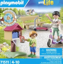BOITE A LIVRES AVEC MAMAN ET ENFANT - 71511