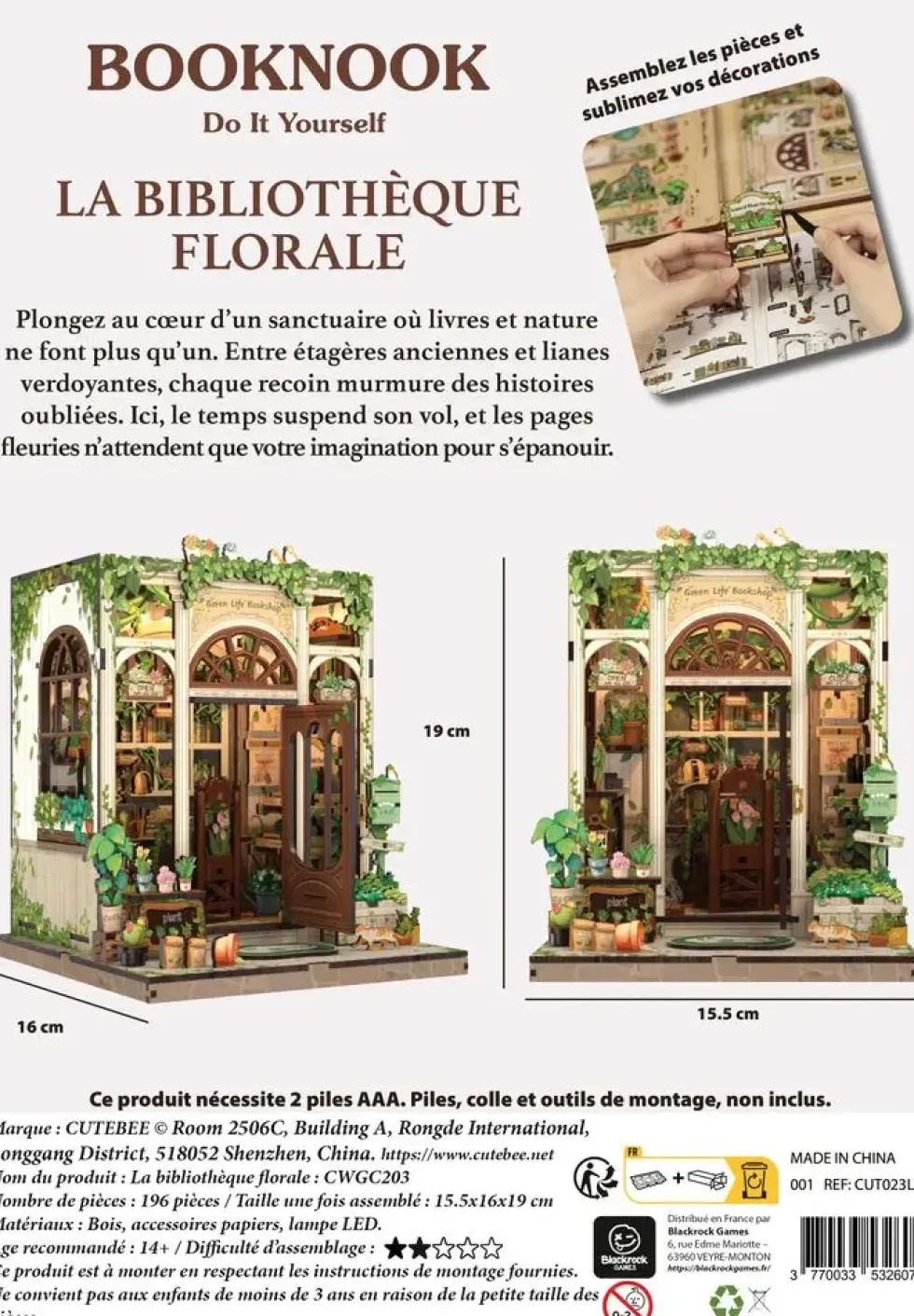 BOOKNOOK - LA BIBLIOTHEQUE FLORALE