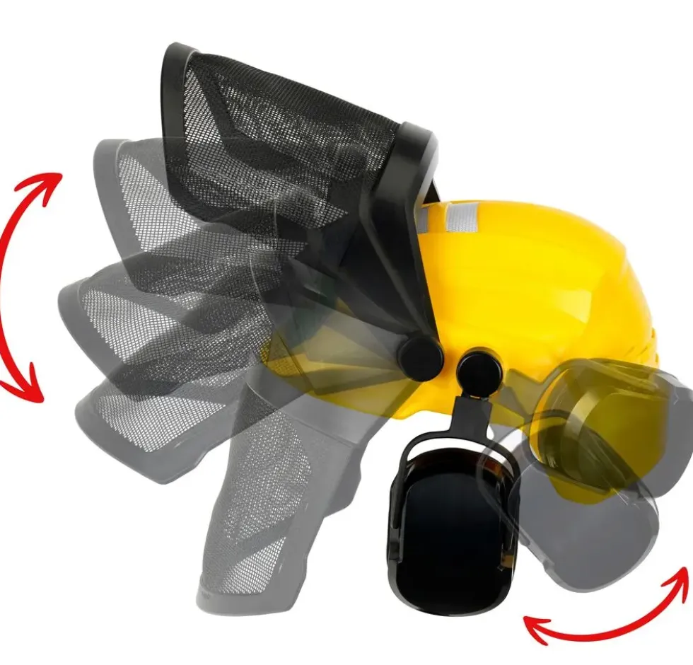 BOSCH - CASQUE DE FORESTIER AVEC VISIERE