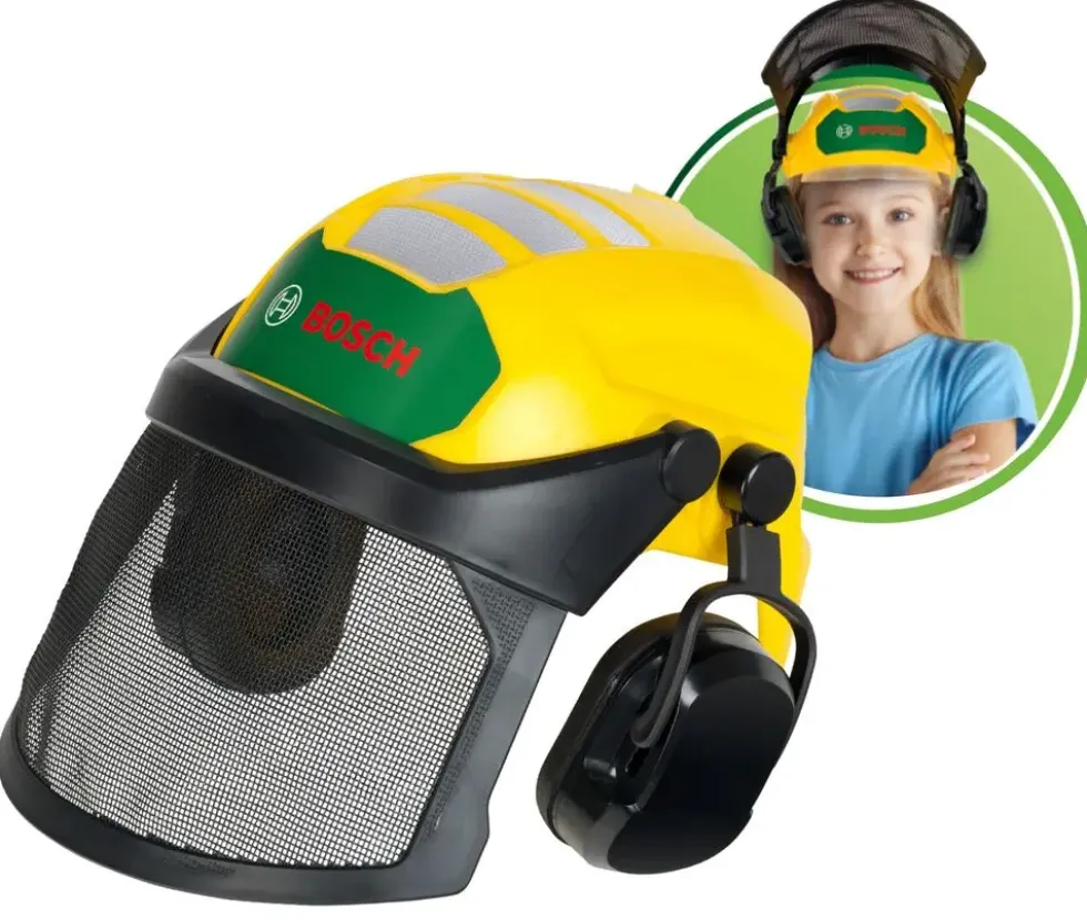 BOSCH - CASQUE DE FORESTIER AVEC VISIERE