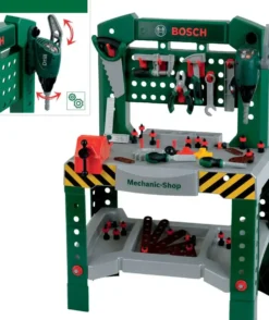 BOSCH - ETABLI AVEC PERCEUSE A COLONNE AVEC 80 ACCESSOIRES