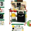 BOSCH - GRAND ETABLI EN BOIS AVEC VISSEUSE ELECTRONIQUE ET ACCESSOIRES