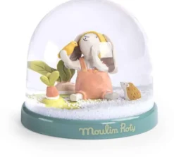 BOULE A NEIGE TROIS PETITS LAPINS