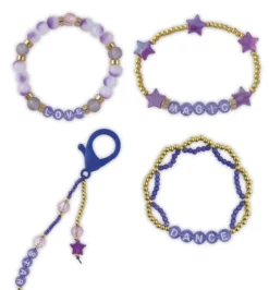 3 BRACELETS ET 1 ACC. POP STAR A CREER