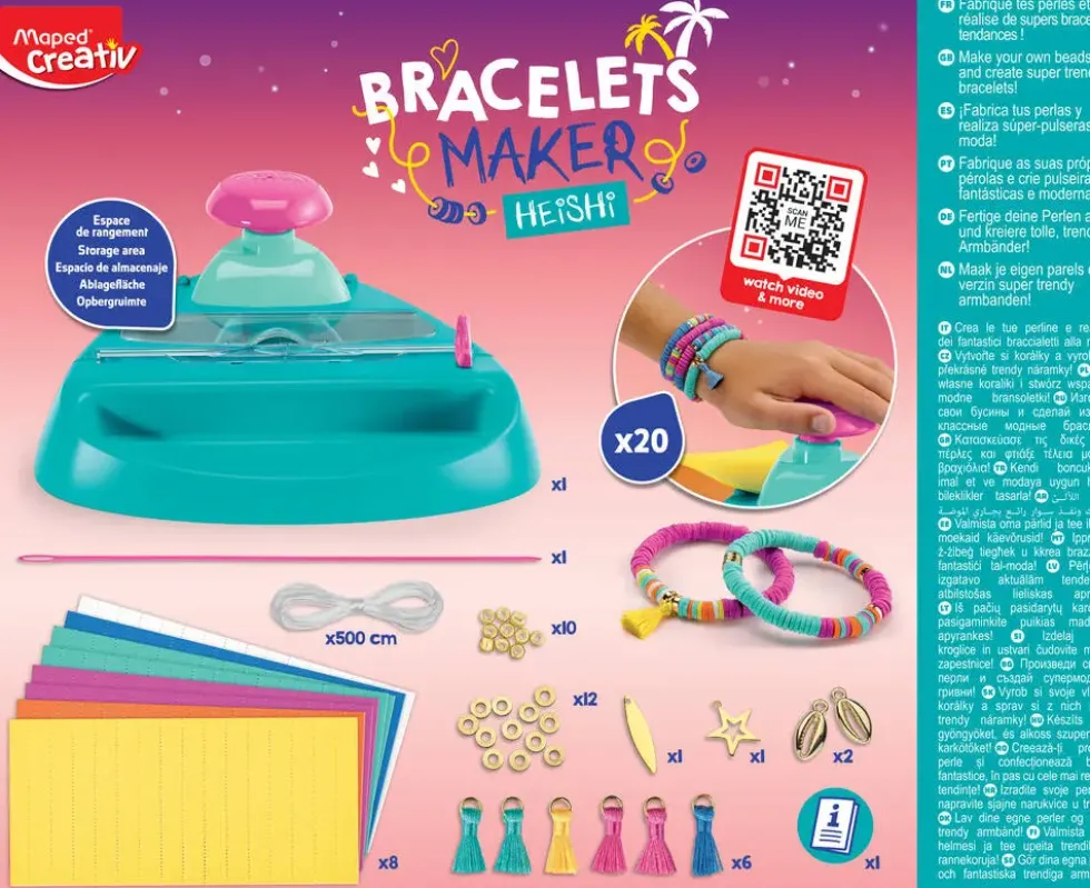 BRACELETS MAKER - HEISHI - SET CREATIF